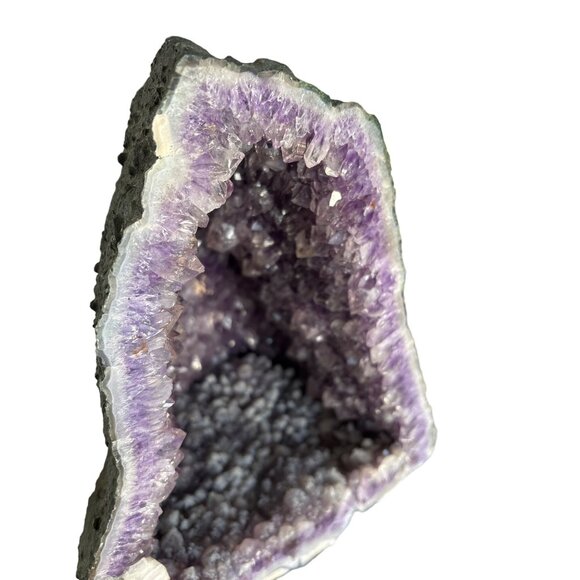 Genuine Amethyst Crystal Cluster Geode Cathedral Specimen 22 lbs - Picture 13 of 13